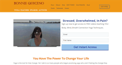 Desktop Screenshot of bonniequiceno.com